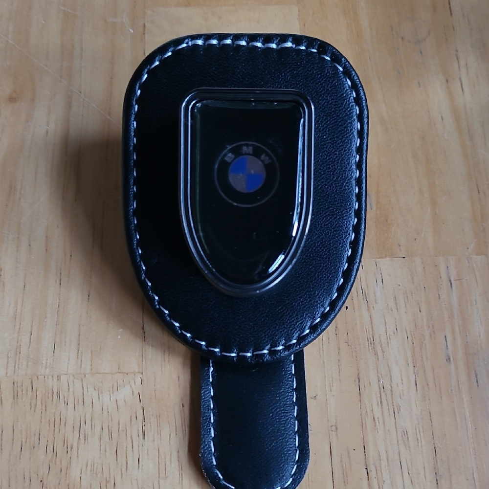 BMW Black Leather Sunglasses Holster (103)